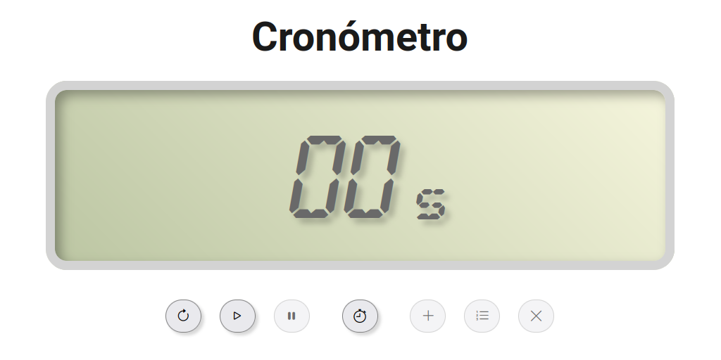 CronómetroJS