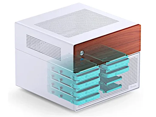 Caja Jonsbo N4 con discos duros